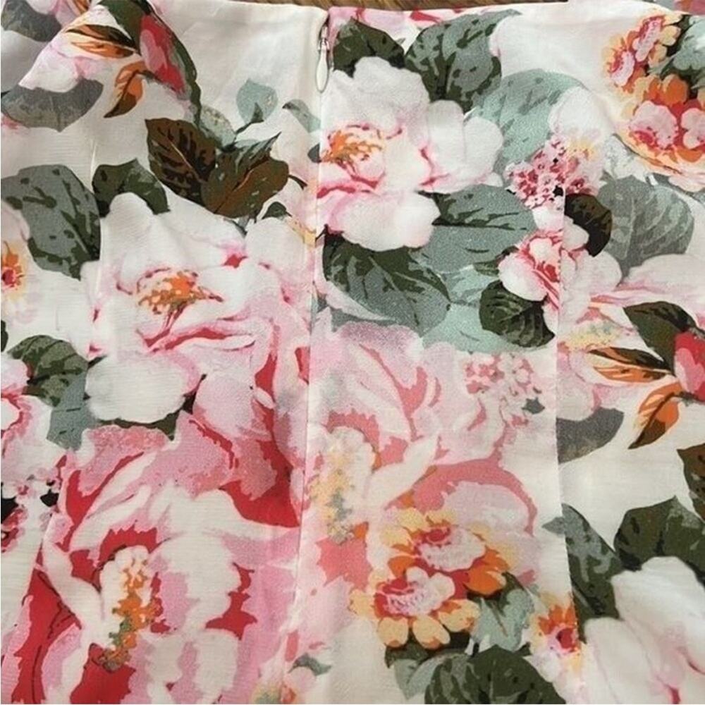 Favorite Daughter The One that Got Away Floral Cropped Puff Sleeve Blouse –S - Picture 9 of 9